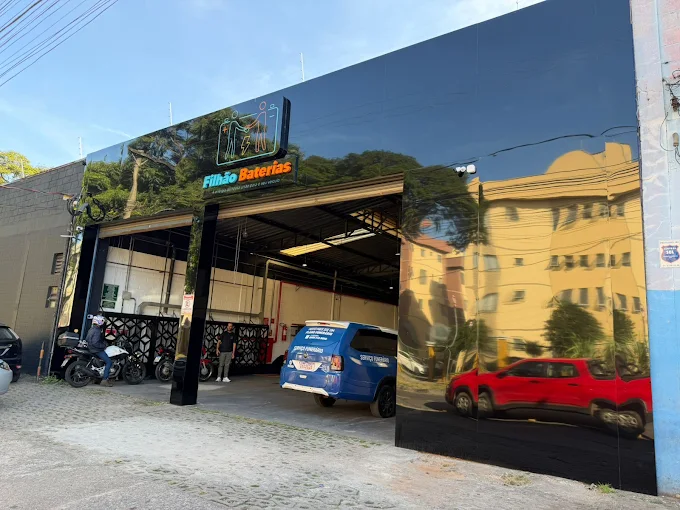 Fachada da Filhão Baterias em Betânia, Belo Horizonte